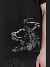 Midnight alligator t-shirt