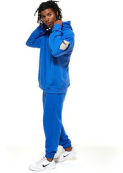 Blue Hoodie With Cenmar Patch