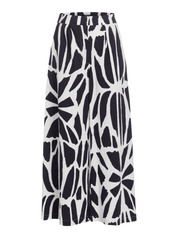 WIDE LEG COTTON PANTS بنطال 