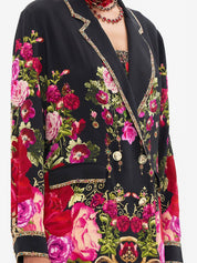 Double breasted soft jacket