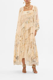 PINTUCK LAYER WITH LACE DETAIL