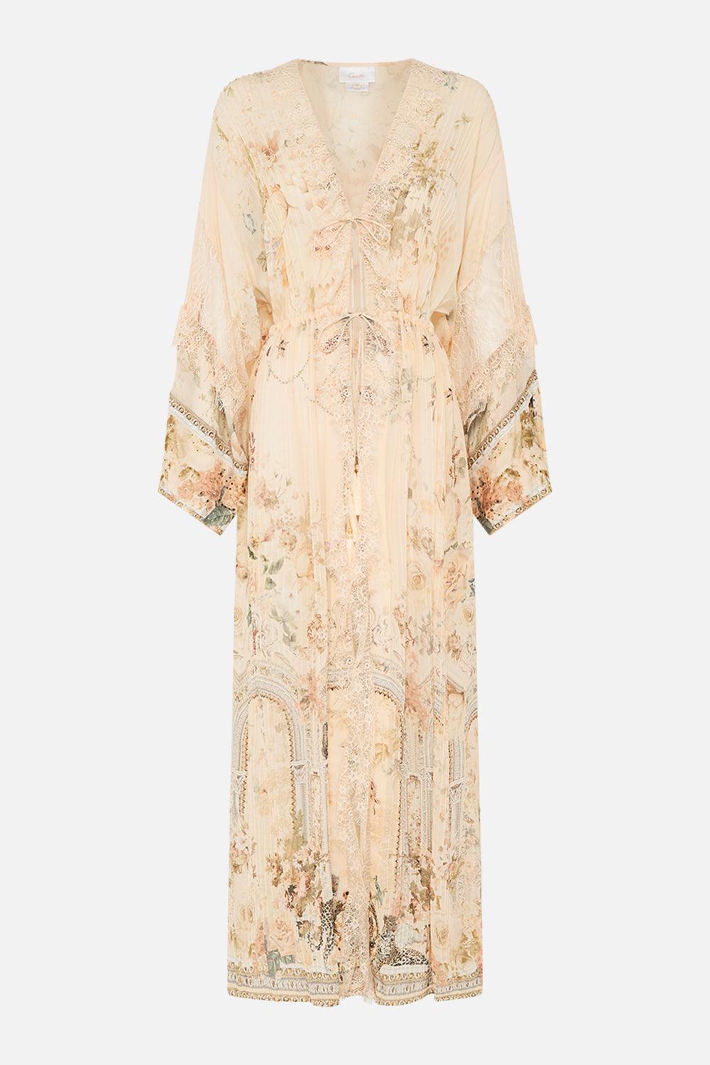 PINTUCK LAYER WITH LACE DETAIL