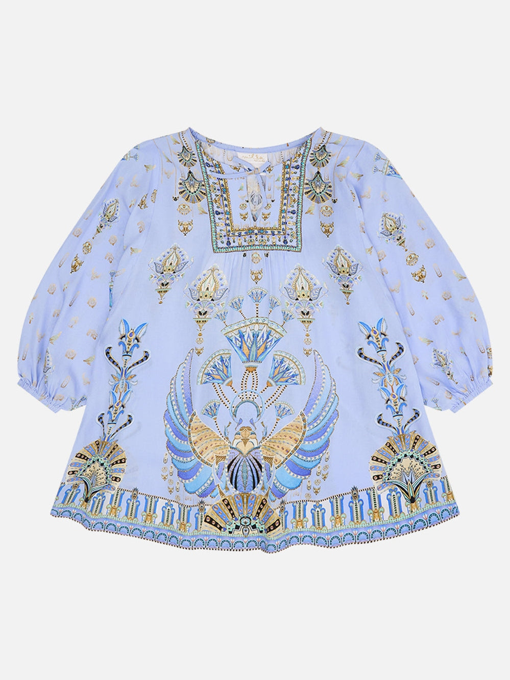 Kids batwing dress