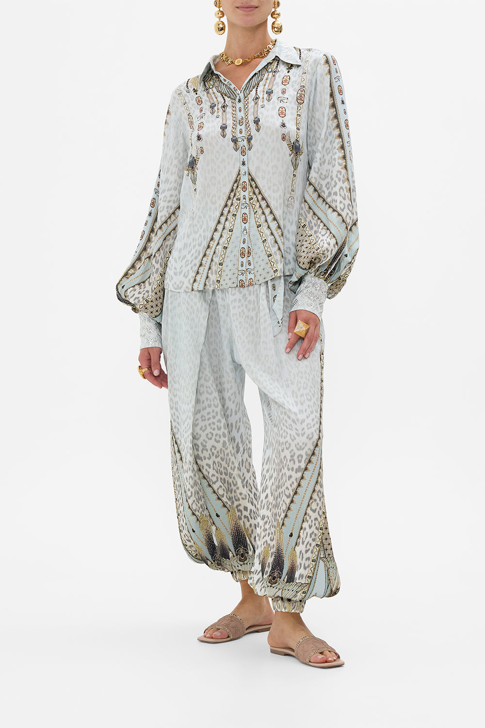 Split sleeve blouse Sahara starlet