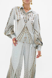 Split sleeve blouse Sahara starlet