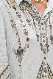 Split sleeve blouse Sahara starlet