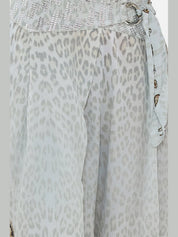 Asymmetrical belted pant sahara starlet