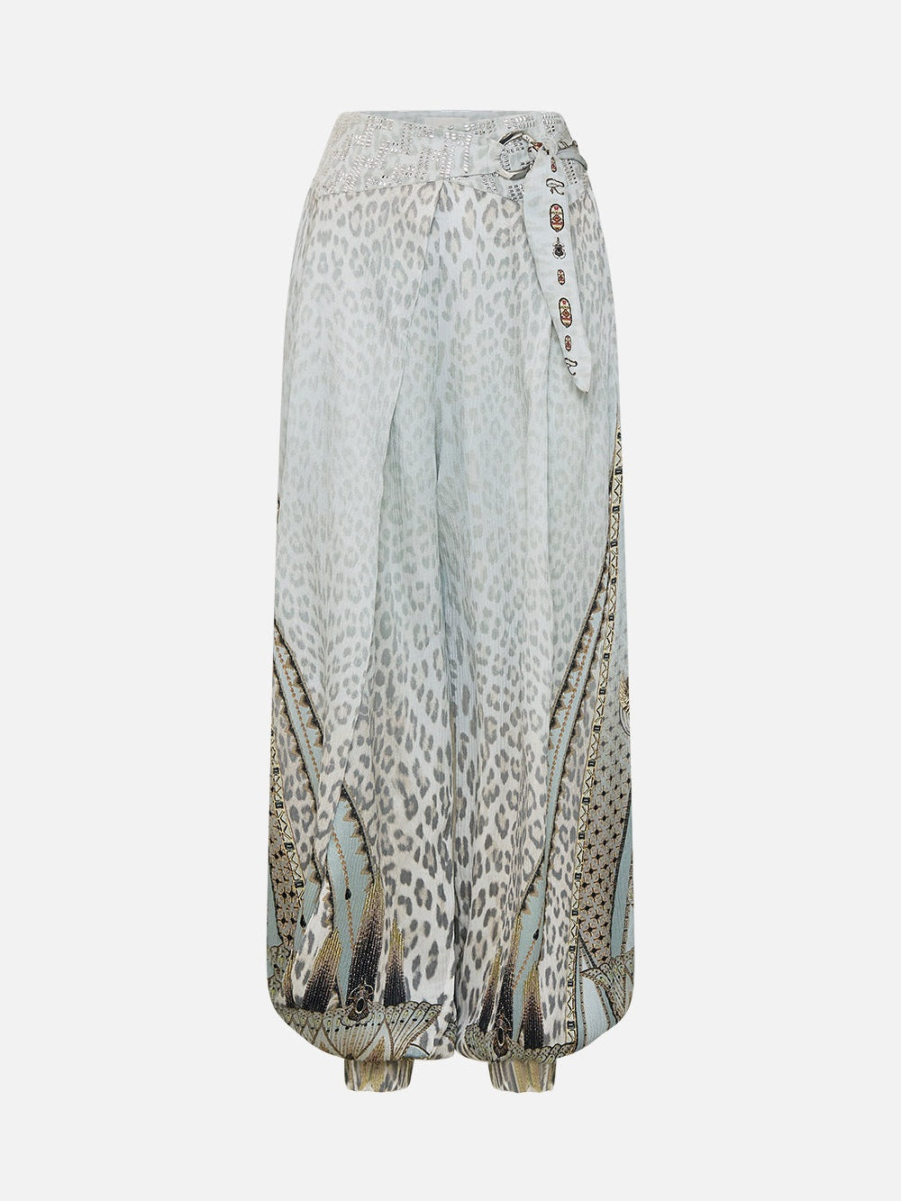 Asymmetrical belted pant sahara starlet