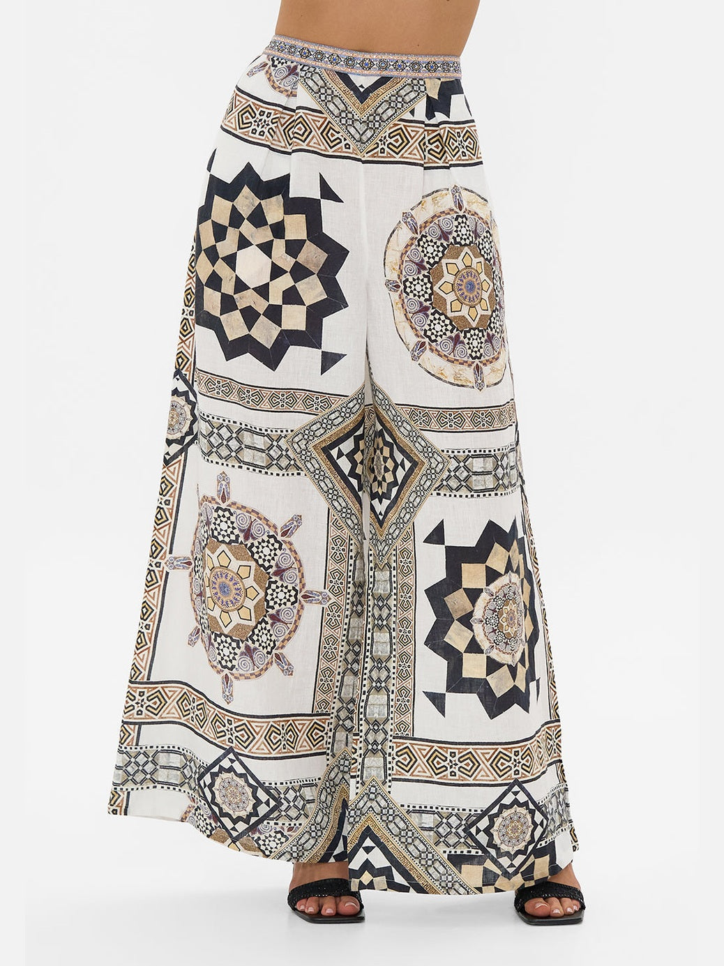 Tuck front pant