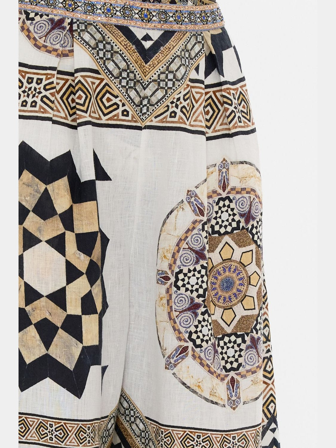 Tuck front pant