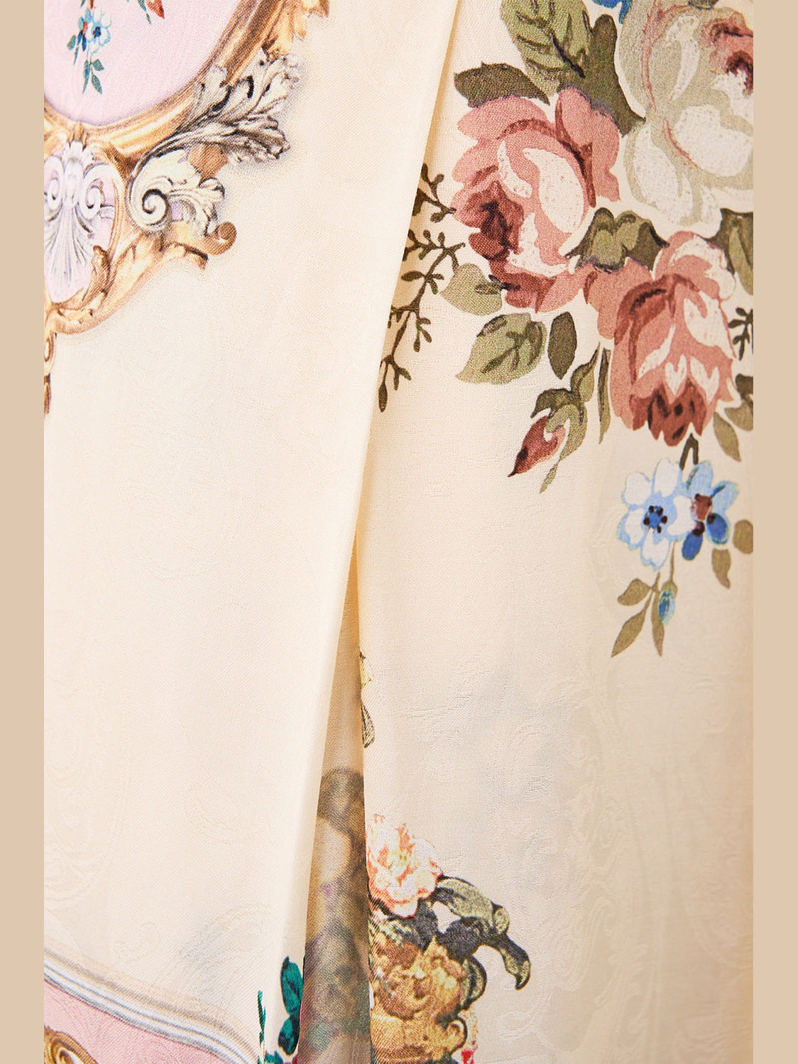 Soft wide leg pant with tie detail