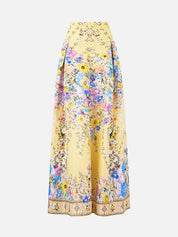 Corset waist maxi skirt