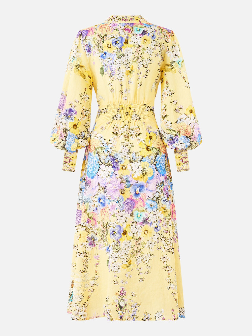 Waist tie shirt dress