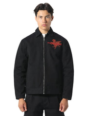 Canvas race jacket