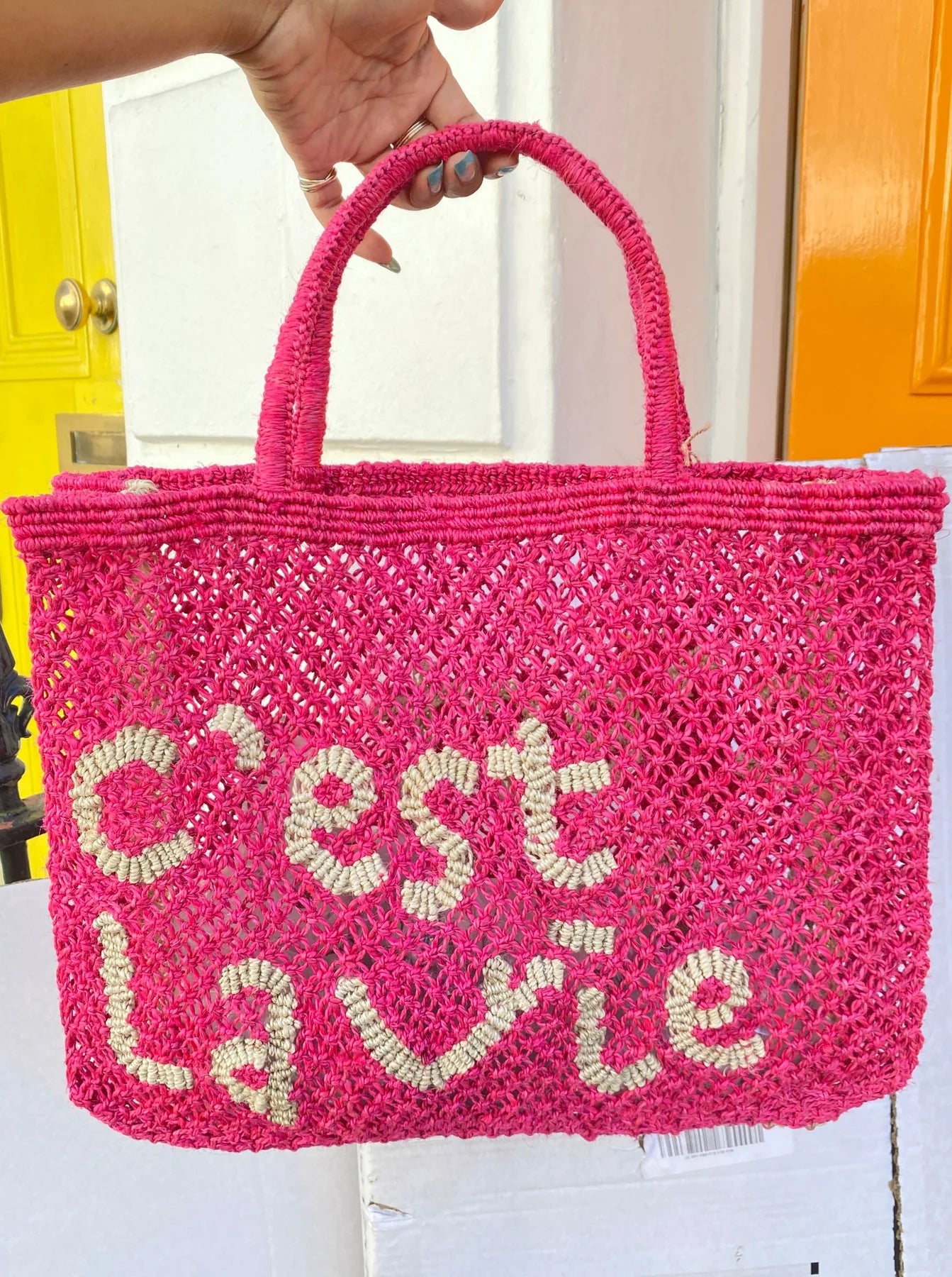 C'EST LA VIE JUTE BAG