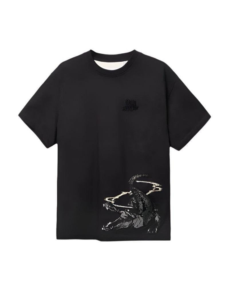 Midnight alligator t-shirt