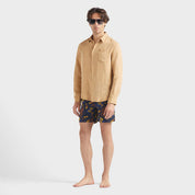 Men Linen Shirt Natural dye