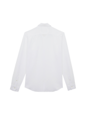 Men linen and cotton shirt solid