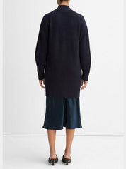 Cashmere open-front cardigan