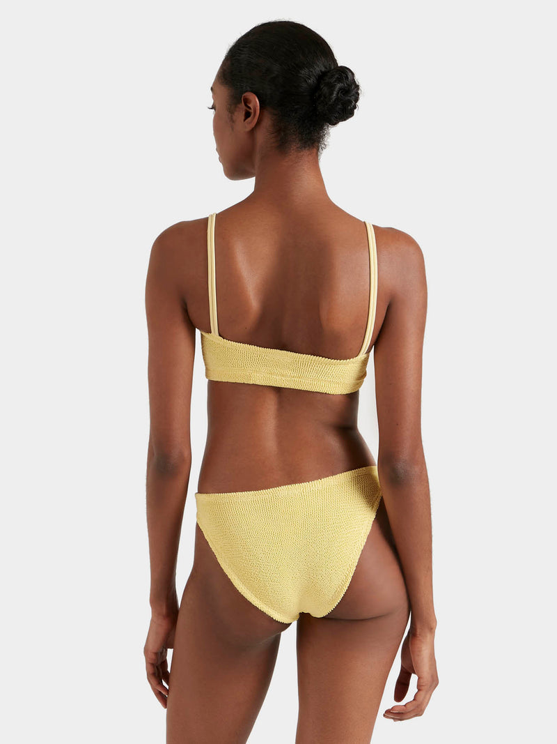 Cassie beaded bikini - a crinkle butter