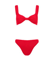 BONNIE BIKINI - M CRINKLE RED