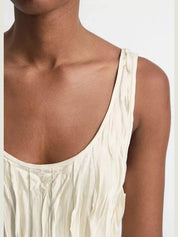 Crushed bias strip tank
