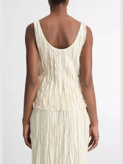 Crushed bias strip tank