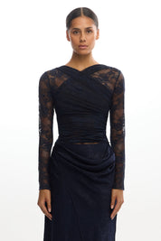 NIDA LONG SLEEVE TOP