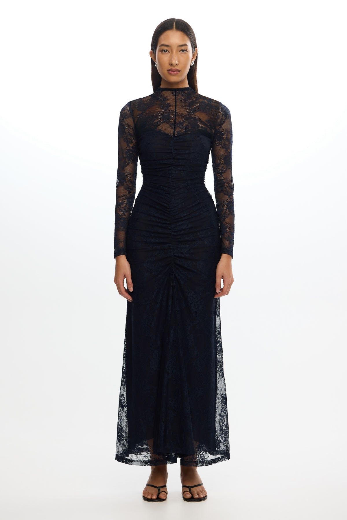 NIDA LONG SLEEVE DRESS