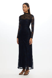 NIDA LONG SLEEVE DRESS