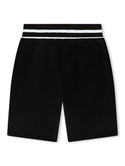 T-shirt and bermuda shorts