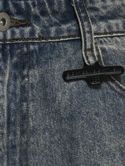 Distressed denim