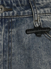 Distressed denim