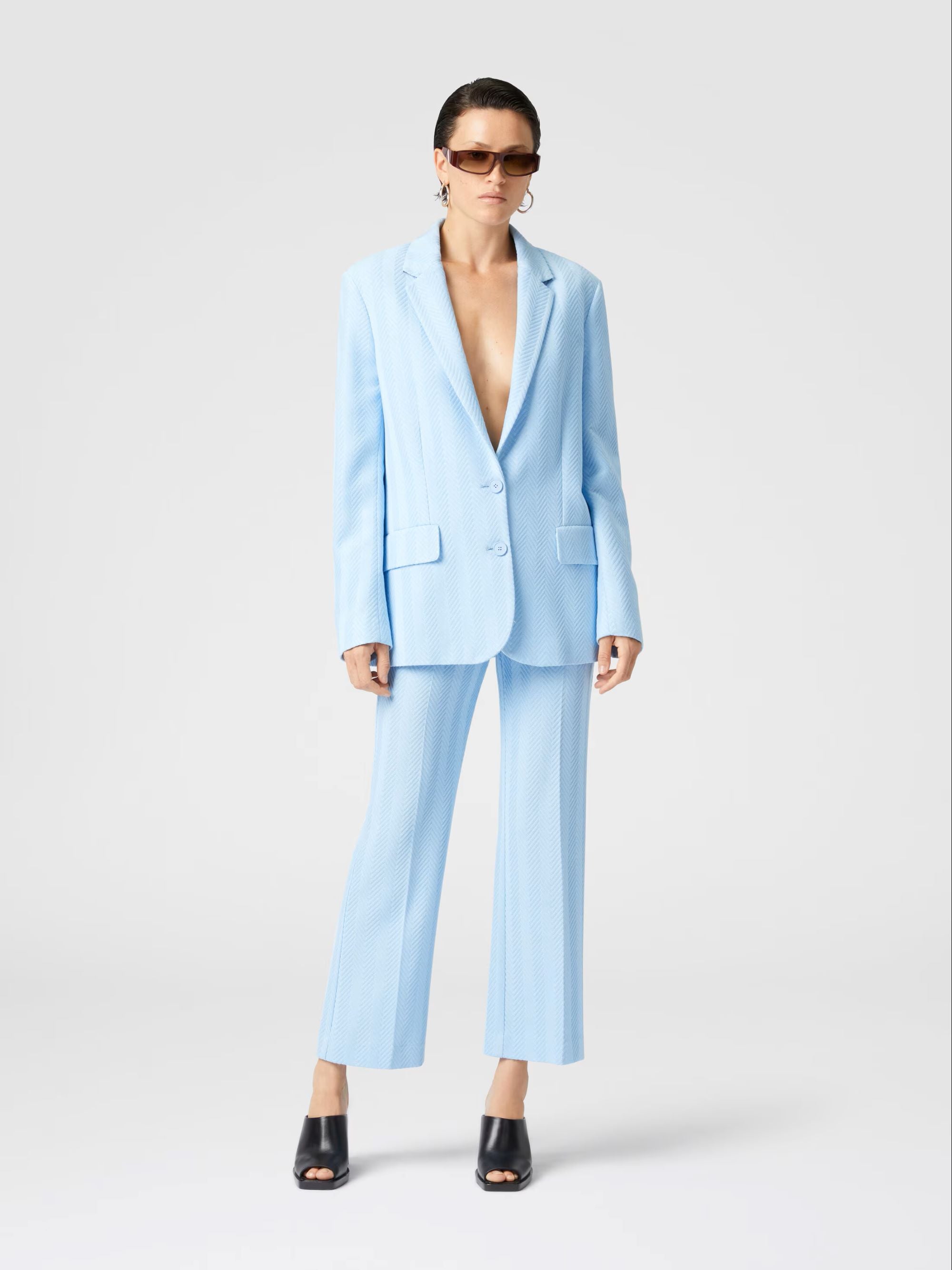 Missoni Long Dress with Iconic Zigzag Pattern