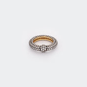 Crystal flow ring