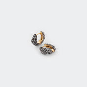 Crystal harmony hoops (mini)