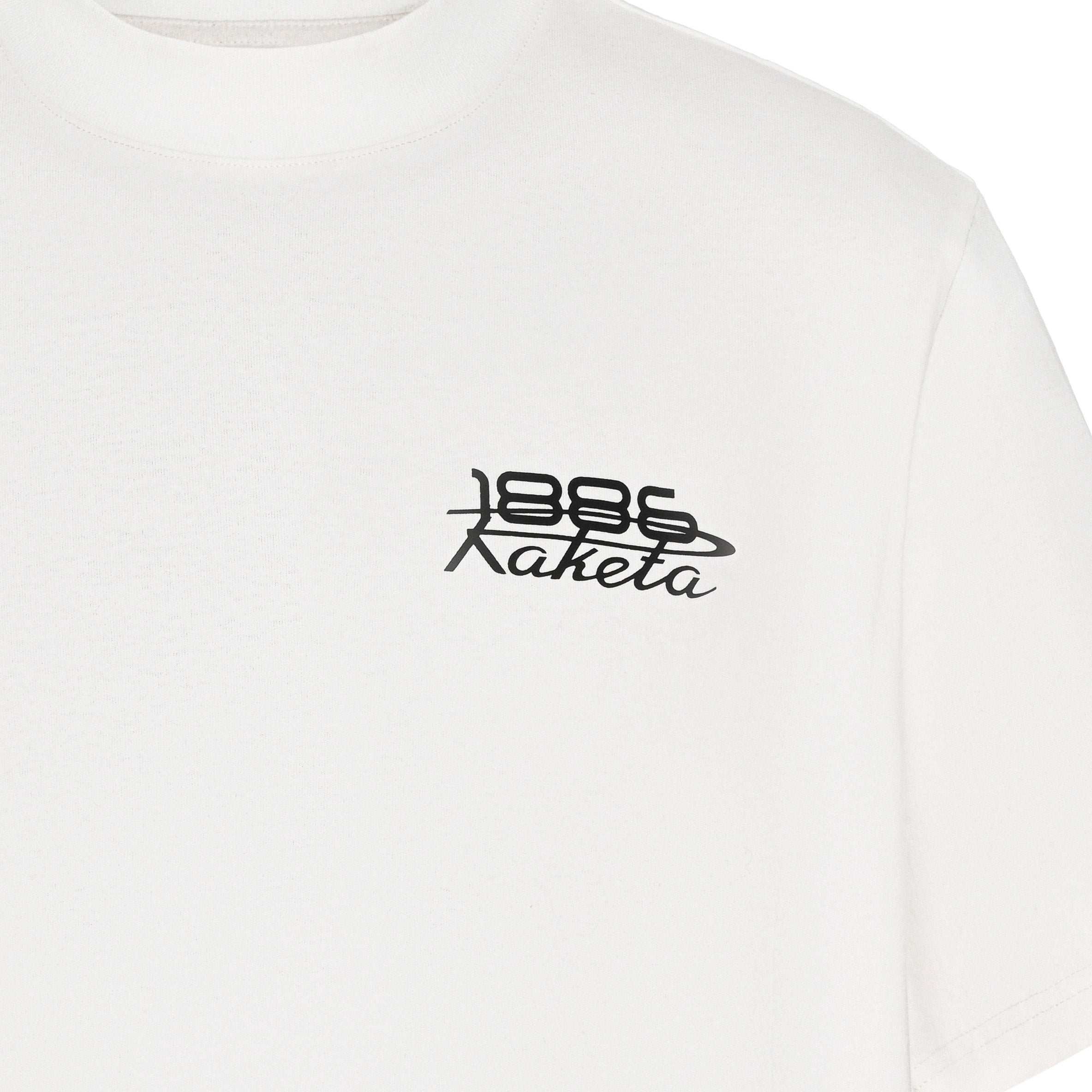1886 X RAKETA TIMEPIECE TEE - WHITE
