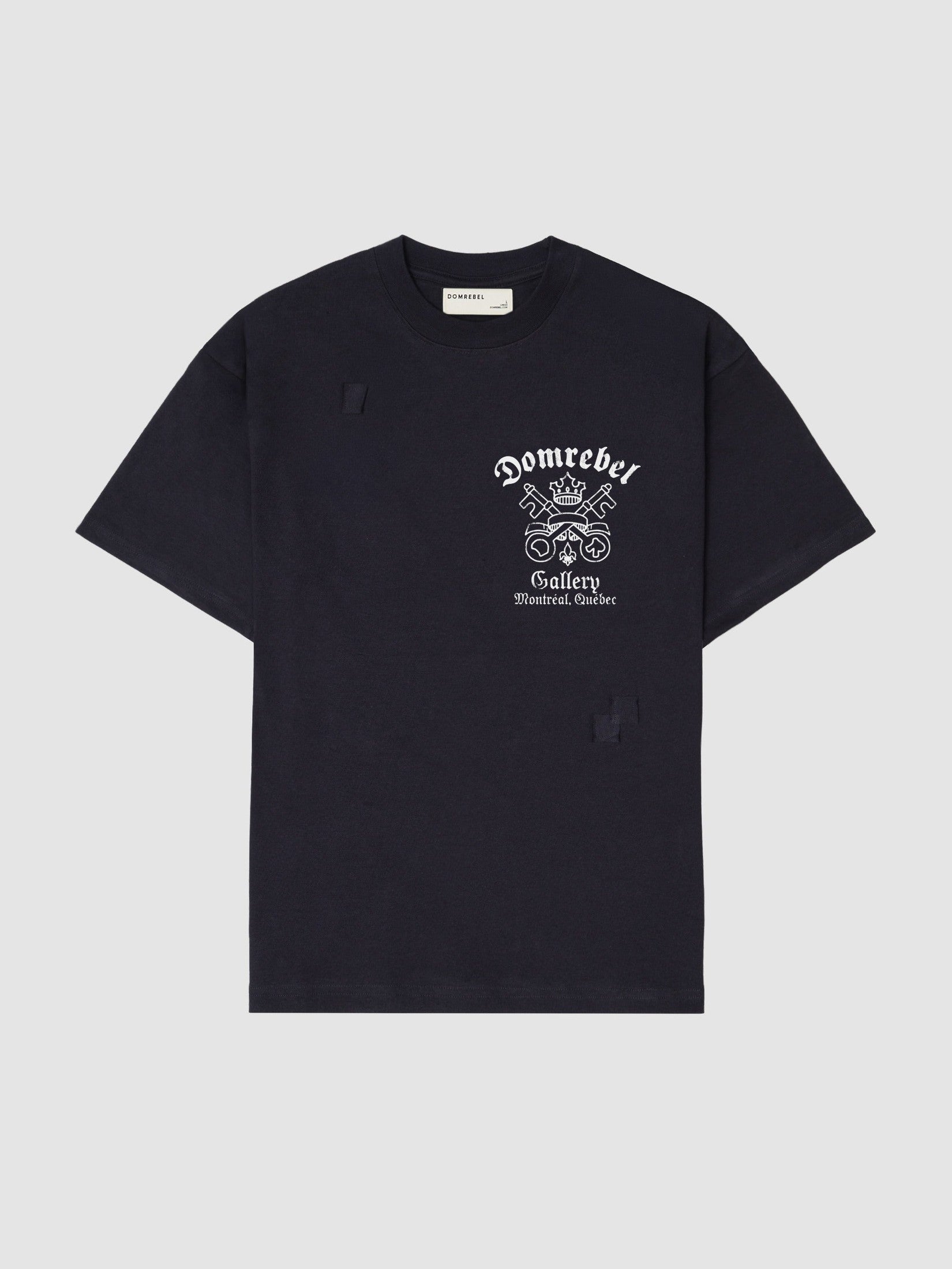 Keys t-shirt old black