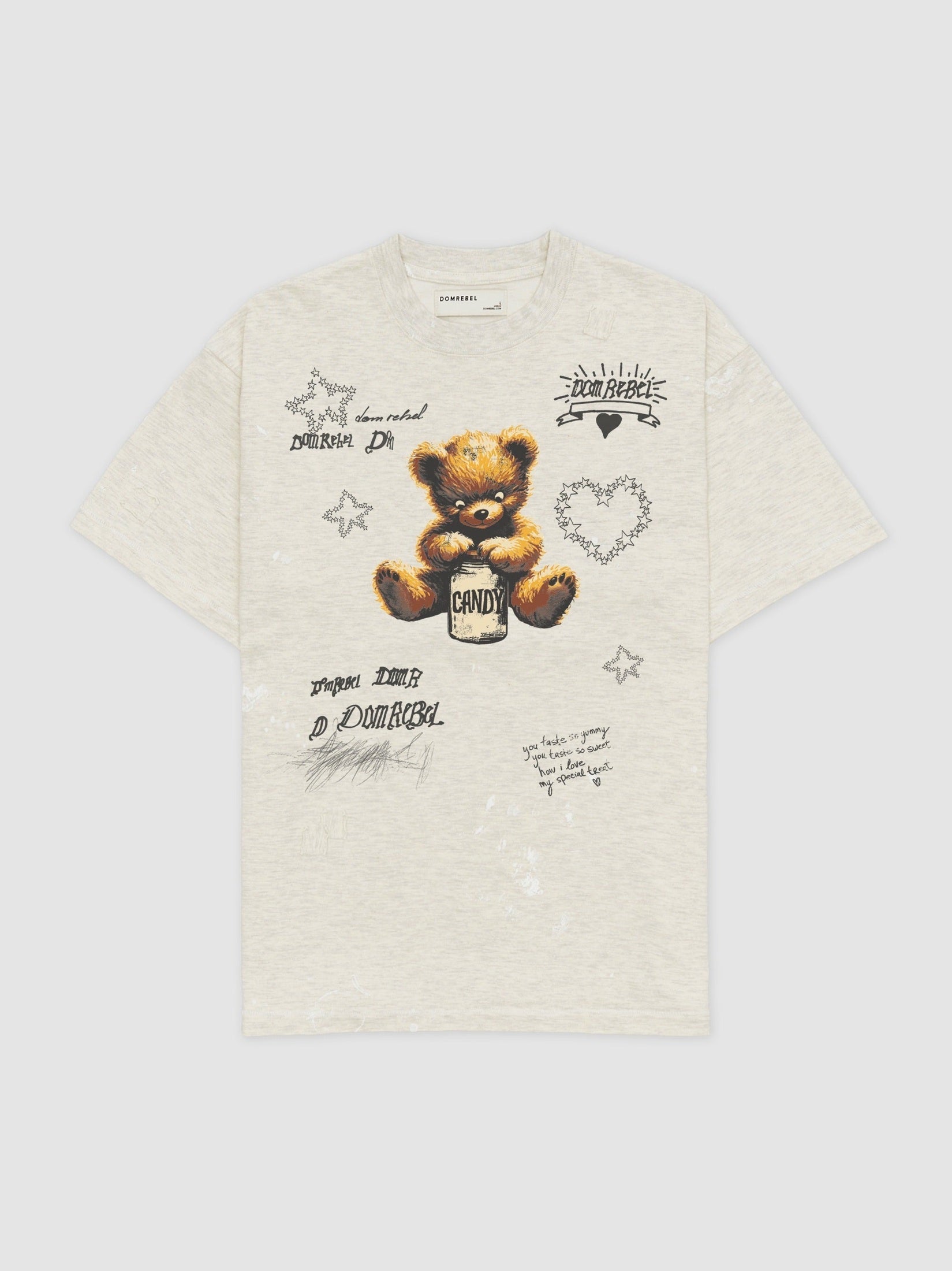 Treats t-shirt greige