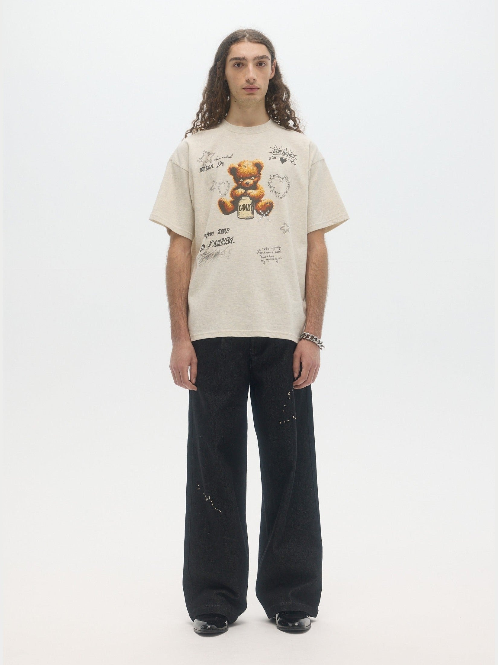 Treats t-shirt greige