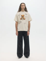 Treats t-shirt greige