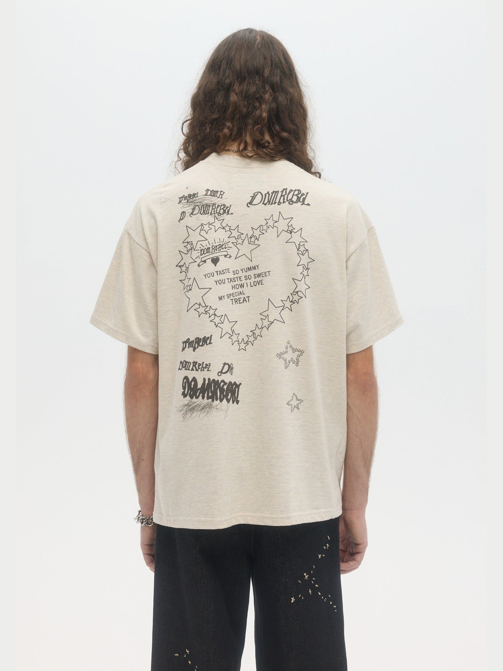 Treats t-shirt greige