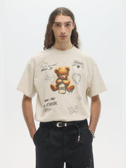 Treats t-shirt greige