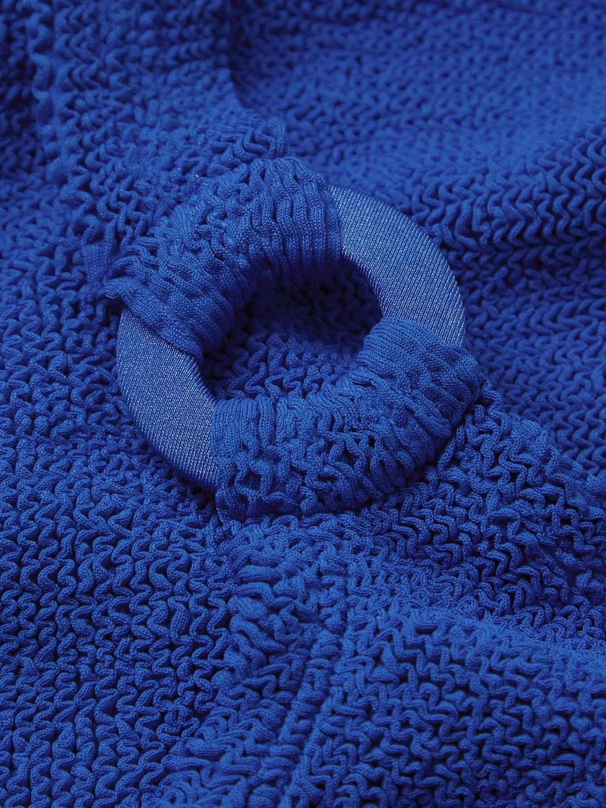 Domino swim with fabric covered hoops