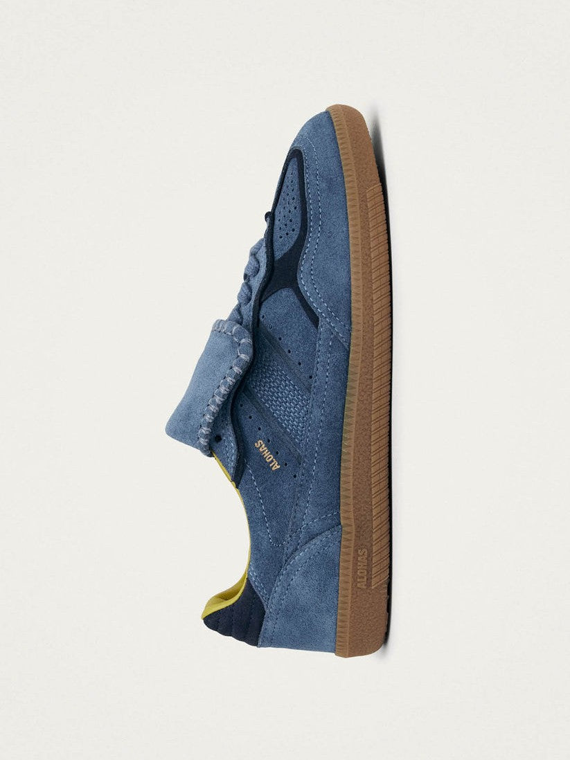 Tb.490 club suede blue leather sneakers
