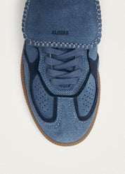 TB.490 CLUB SUEDE BLUE LEATHER SNEAKERS