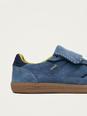 Tb.490 club suede blue leather sneakers