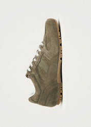 TB.56 SUEDE KHAKI LEATHER SNEAKERS