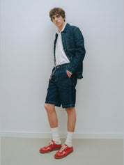 Tb.490 rife sheen red leather sneakers