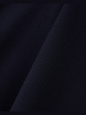 Full-zip blouson in 3d crepe jersey Signature Capsule